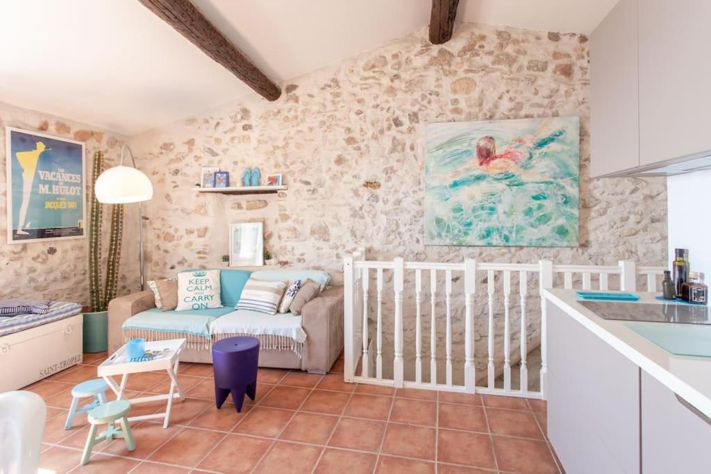 A9 - 1 Bdr Fantastic Sea View Remparts Old Antibes - Ac Apartment Exterior photo