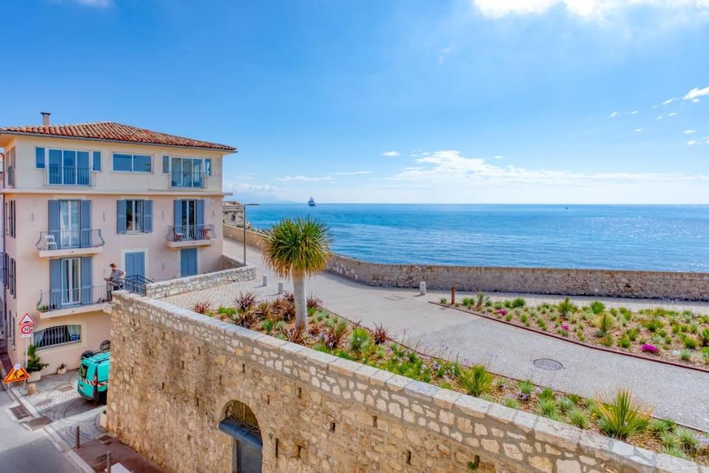 A9 - 1 Bdr Fantastic Sea View Remparts Old Antibes - Ac Apartment Exterior photo